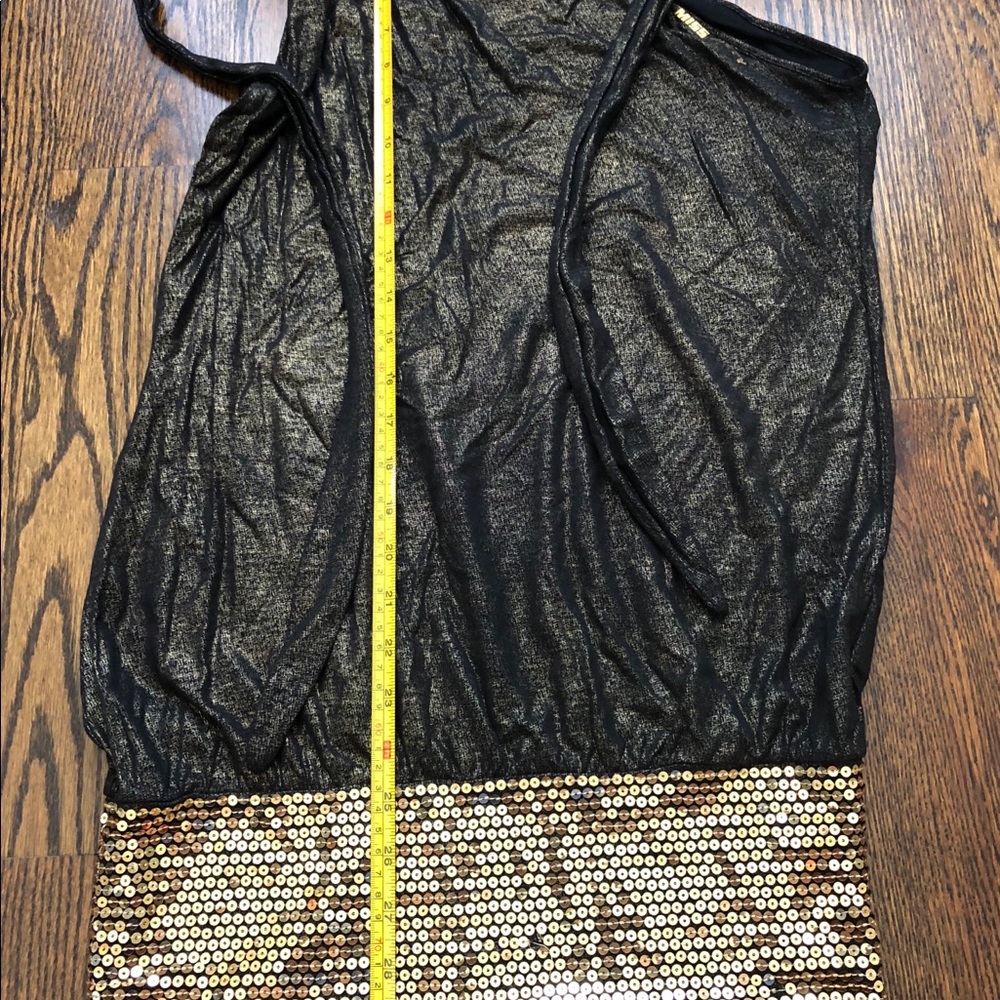Toots Gold Dress - Miss Sixty